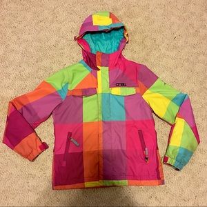 O’Neill Waterproof Lightweight Ski Jacket-Girls 10